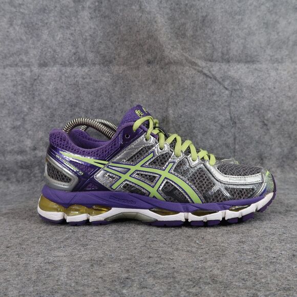 Asics Shoes Womens 6.5 Athletic Trainer Gel Kayano 21 Running Sport Active Mesh - Picture 2 of 15